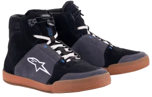 ALPINESTARS Chrome Shoes - Black/Asphalt/Gum Blue - US 12.5 2512322117212.5