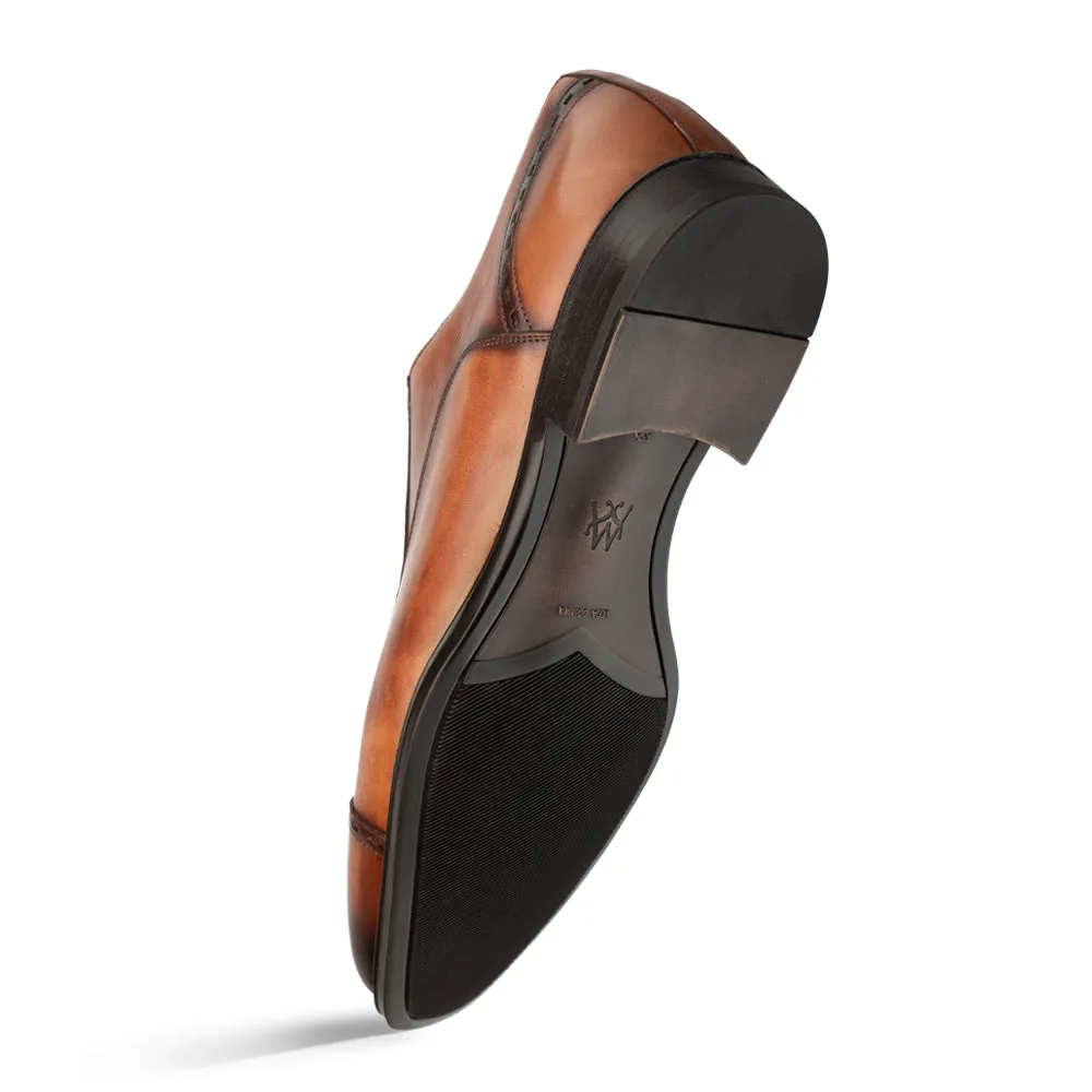 Amaro Leather Captoe Rubber Oxford